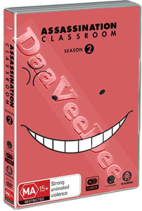 Assassination Classroom |Season 2, Eps 1-25 | Ansatsu kyshitsu  |   DVD